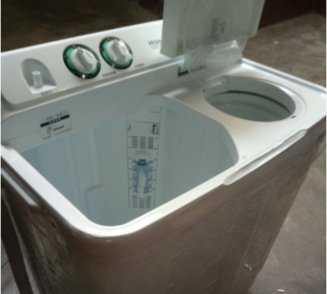 半自动的洗衣机怎么清洗内桶
